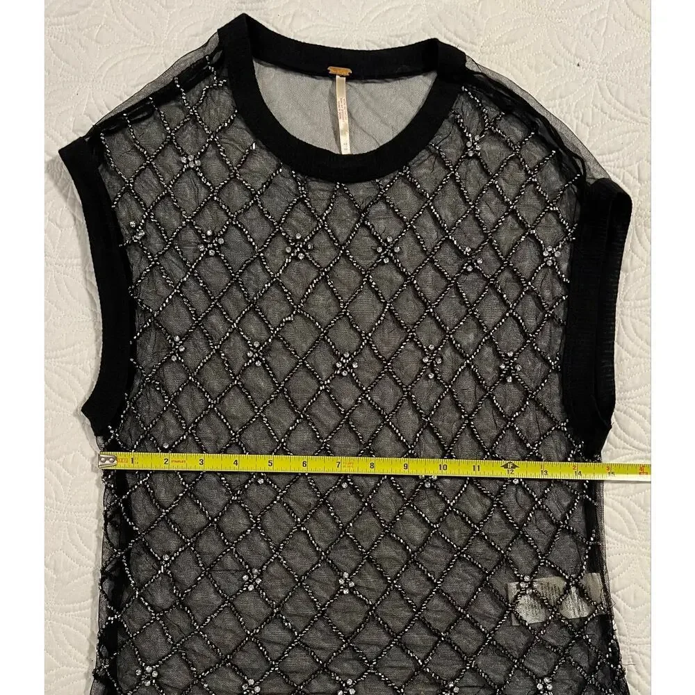 Free people Disco Nights Top size small